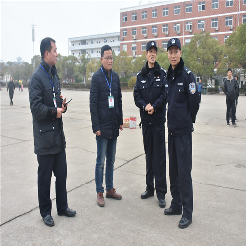 2020年1月10日,南昌市麻丘高级中学联合高新区消防大队,麻丘镇派出所