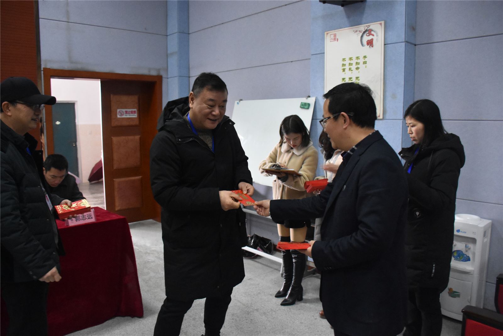 2019年2月18日,百树教育南昌市麻丘高级中学新学期开学工作会在